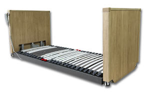 cama cota cero con sensor de caída integrado